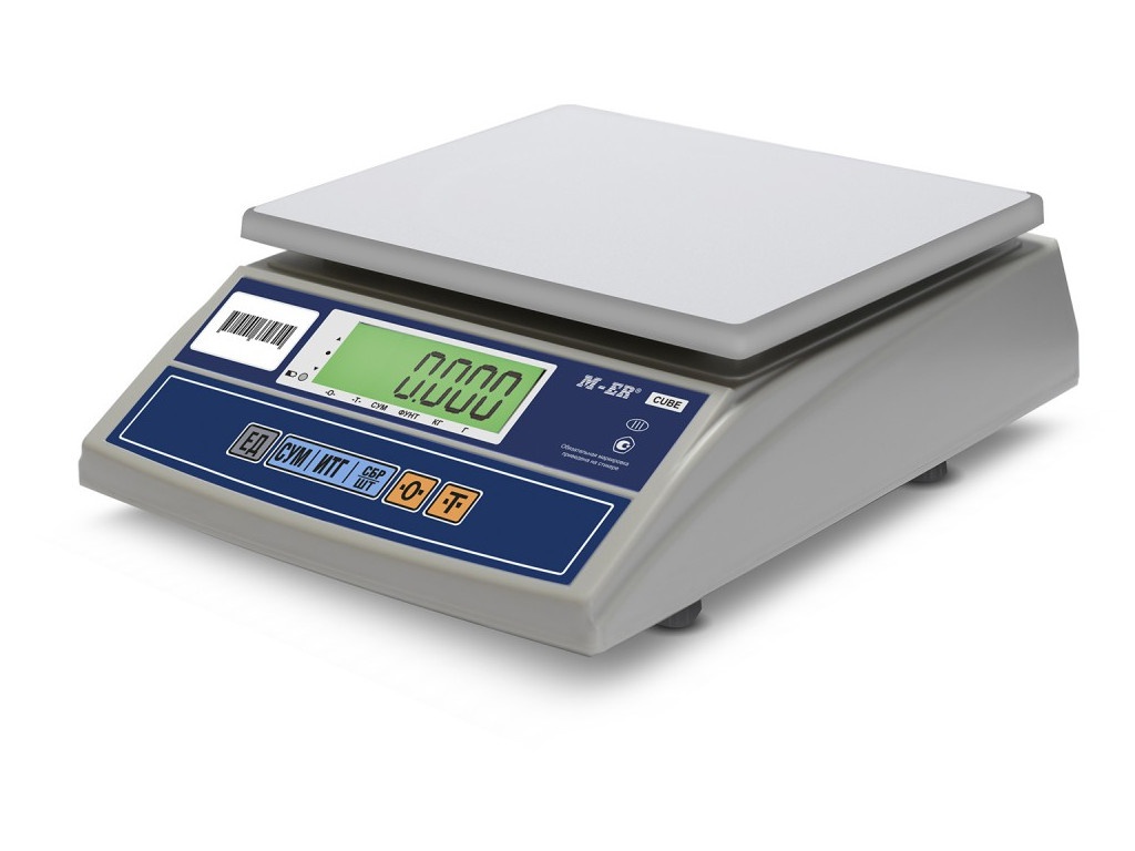 Весы фасовочные настольные MERTECH M-ER 326 AFU-15.1 Post II LCD RS-232 (3098) Весы