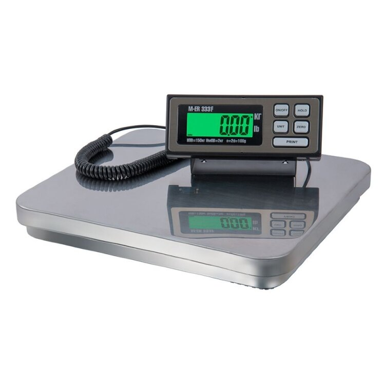 Весы фасовочные напольные MERTECH M-ER 333 BF-150.50 FARMER RS-232 LCD (3082) Весы
