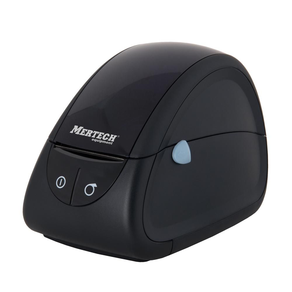 Термопринтер этикеток MERTECH MPRINT LP58 EVA RS232-USB White blue (4584) Термопринтеры