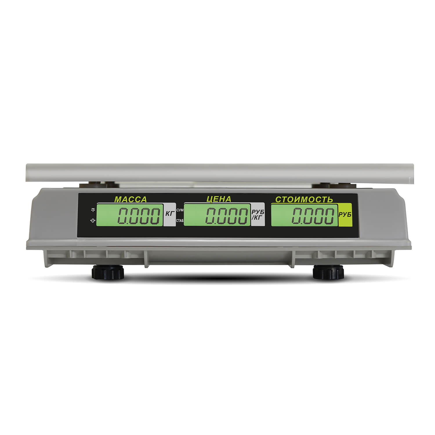 Торговые настольные весы M-ER 326 C-32.5 LCD без АКБ MERTECH 3697 Весы #5