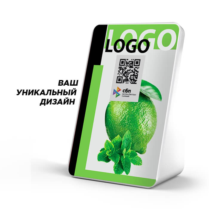 Дисплей QR кодов Brand (под брендирование) MERTECH 1968 Платежные терминалы #1