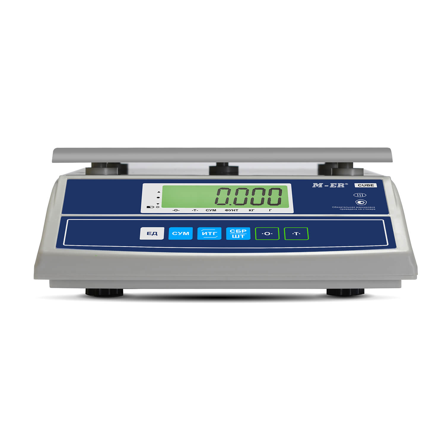 Фасовочные настольные весы M-ER 326 F-15.2 LCD без АКБ MERTECH 3659 Весы #2